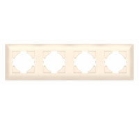 Рамка на 4 поста Gusi Electric BRAVO С1040-003