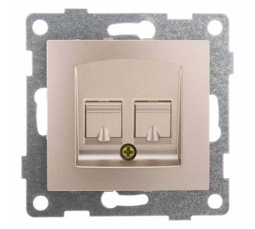 Розетка Ethernet RJ-45 без рамки Gusi Electric BRAVO С10К1-027