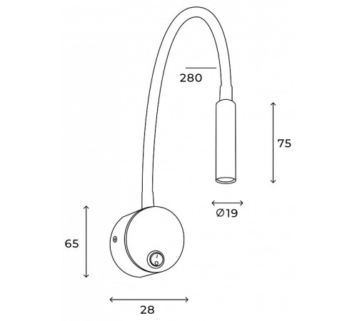 Бра Hesby Lighting Edge HSBL_0208