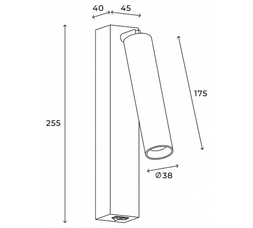 Бра Hesby Lighting Edge HSBL_0209
