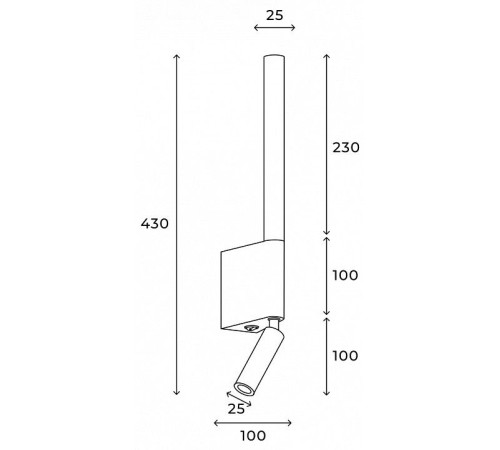Бра Hesby Lighting Edge HSBL_0210