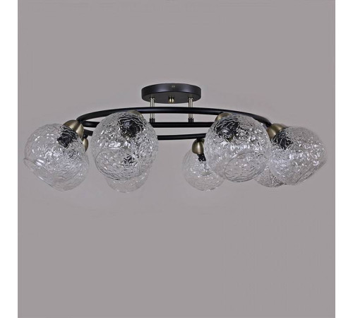 Потолочная люстра ILLUMICO IL0296-8CSQ-79 BK AB