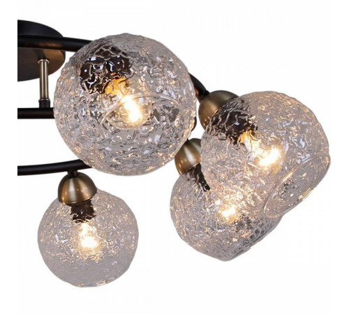 Потолочная люстра ILLUMICO IL0296-8CSQ-79 BK AB