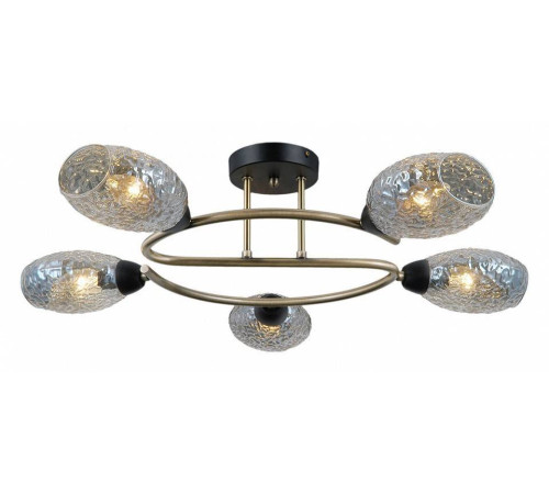 Потолочная люстра ILLUMICO IL0300-5CSQ-79 BK AB