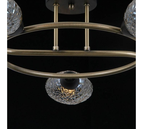 Потолочная люстра ILLUMICO IL0300-5CSQ-79 BK AB