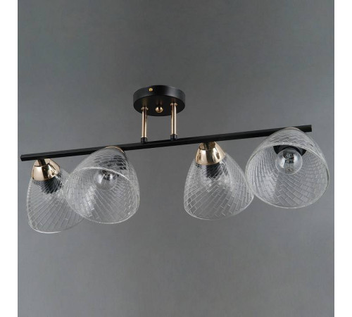 Светильник на штанге ILLUMICO ARIES IL0739-4CSQ-24 BK FGD ARIES