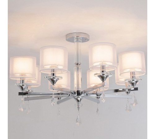 Люстра на штанге ILLUMICO IL1354-8CPA-29 CR Romei