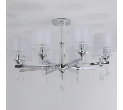 Люстра на штанге ILLUMICO IL1354-8CPA-29 CR Romei