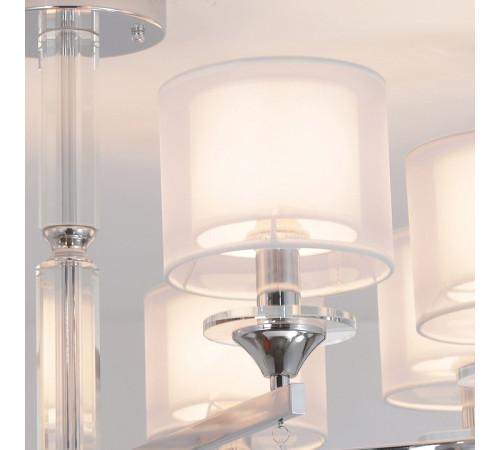 Люстра на штанге ILLUMICO IL1354-8CPA-29 CR Romei