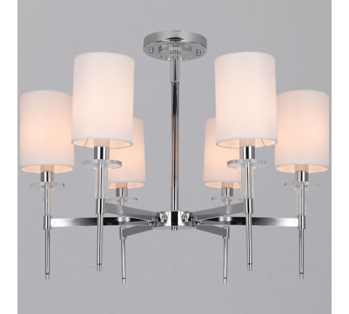 Люстра на штанге ILLUMICO IL1382-6CPA-29 CR Romei