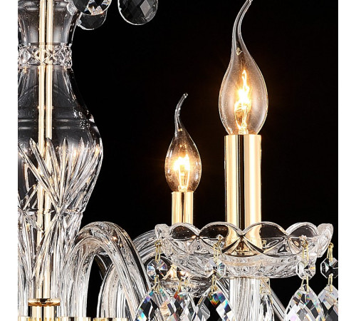 Подвесная люстра ILLUMICO IL2066 IL2066-8PBC-25 ELITE