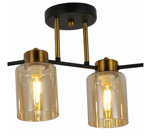 Светильник на штанге ILLUMICO Qui IL6111-6COU-79 BK GD Qui