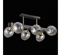 Люстра на штанге ILLUMICO  IL9736-6CSQ-79 BK AB