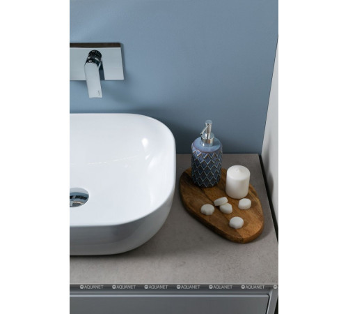 Раковина накладная керамическая Aquanet Lake 1 500х395х145 мм LAKE-1
