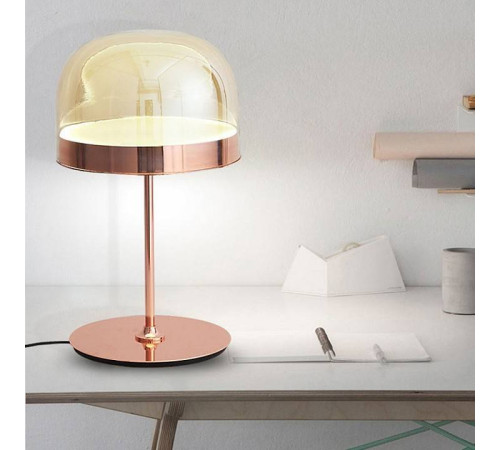 Настольная лампа декоративная Imperiumloft Noten Tab H415 Rose Gold NOTEN-TAB01