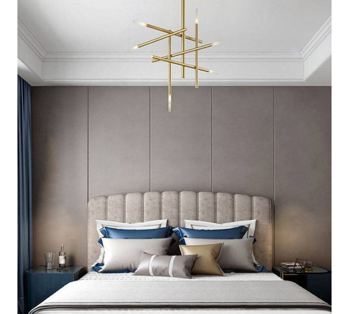 Люстра на штанге Imperiumloft Traverse Gold TRAVERSE01