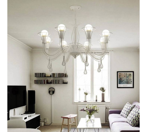 Подвесная люстра Imperiumloft Cast White CAST01