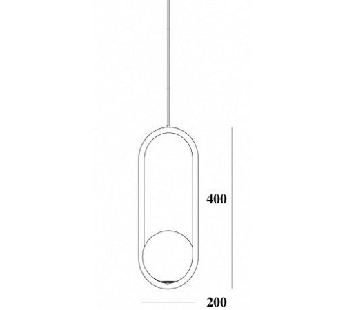 Подвесной светильник Imperiumloft Matthew McCormick hoop 181903-22