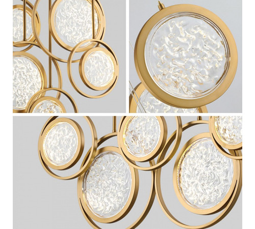 Подвесная люстра Imperiumloft Мун lighting collection D50 CAMEO01