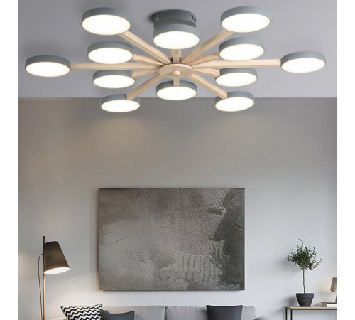 Люстра на штанге Imperiumloft TURNA Khaki TURNA-B01