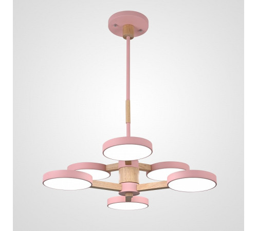 Люстра на штанге Imperiumloft TURNA Pink TURNA-DBL01