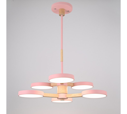 Люстра на штанге Imperiumloft TURNA Pink TURNA-DBL01