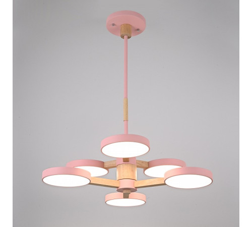 Люстра на штанге Imperiumloft TURNA Pink TURNA-DBL01