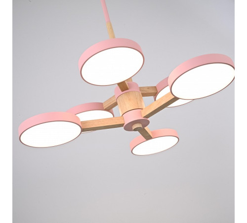 Люстра на штанге Imperiumloft TURNA Pink TURNA-DBL01