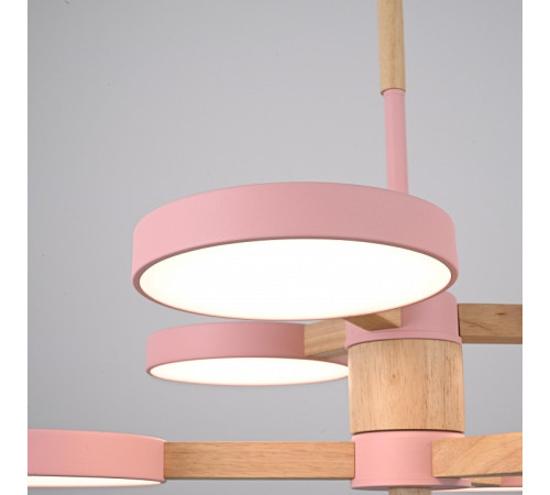 Люстра на штанге Imperiumloft TURNA Pink TURNA-DBL01