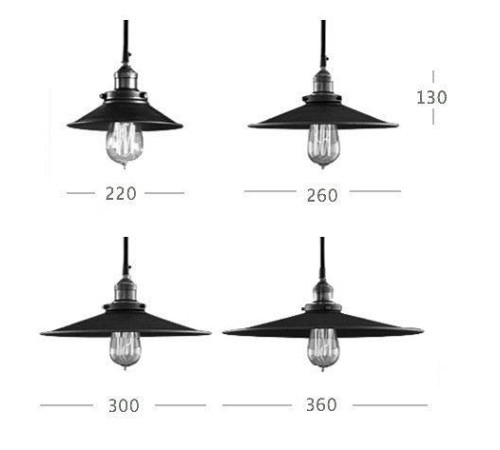 Подвесной светильник Imperiumloft Loft Cone Pendant 40.028