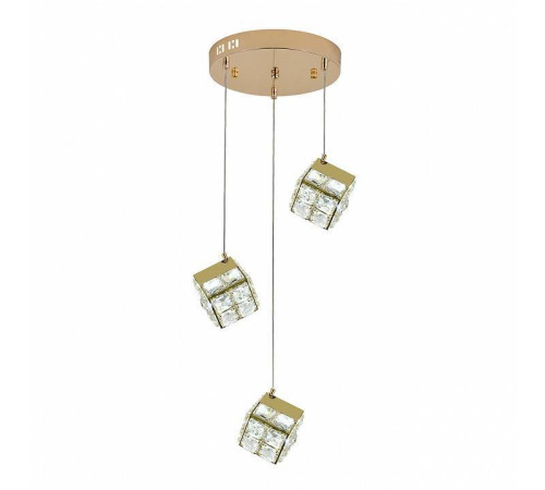 Подвесной светильник Indigo Radioso 12048/3P Gold