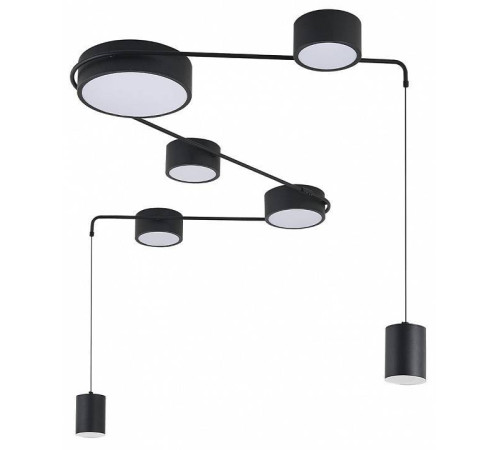 Потолочная люстра Indigo Modulo 14028/7С Black