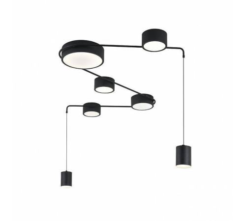 Потолочная люстра Indigo Modulo 14028/7С Black