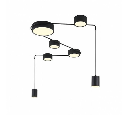 Потолочная люстра Indigo Modulo 14028/7С Black