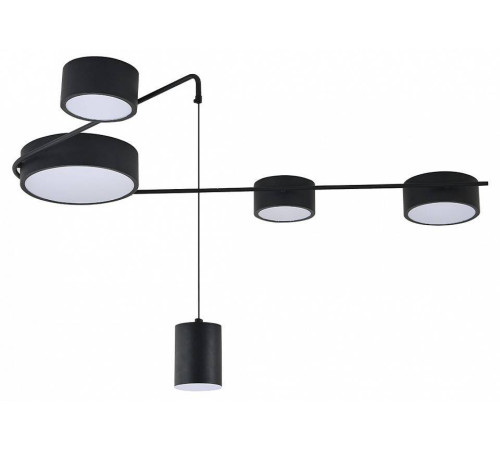 Потолочная люстра Indigo Modulo 14028/5С Black