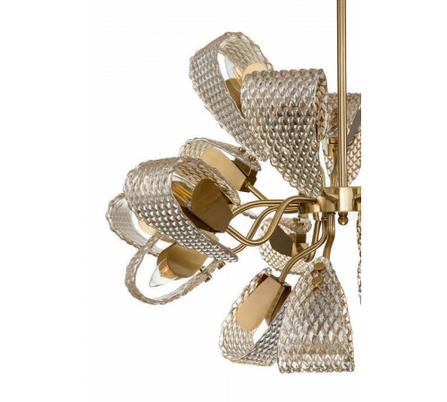 Люстра на штанге Indigo Fless 11033/18R Amber