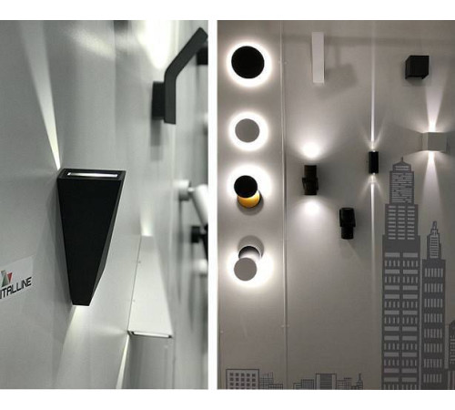 Накладной светильник Italline IT01-A150/2 IT01-A150/2 black