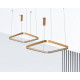 Подвесной светильник Italline IT013-6031 IT013-6031 gold 3000K
