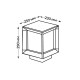 Наземный низкий светильник Italline IT7015