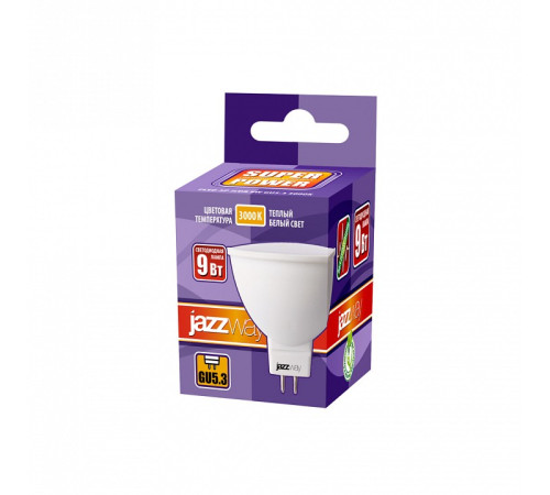 Лампа светодиодная Jazzway PLED-SP JCDR 9W 3000K