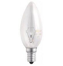 Лампа накаливания Jazzway  B35 240V 40W E14 clear