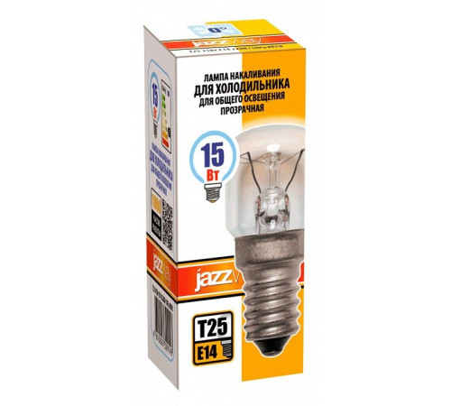 Лампа накаливания Jazzway T25 15W E14 220V REFR