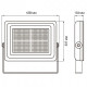 Настенно-потолочный прожектор Jazzway PFL-S 400w 60° 6500K IP65