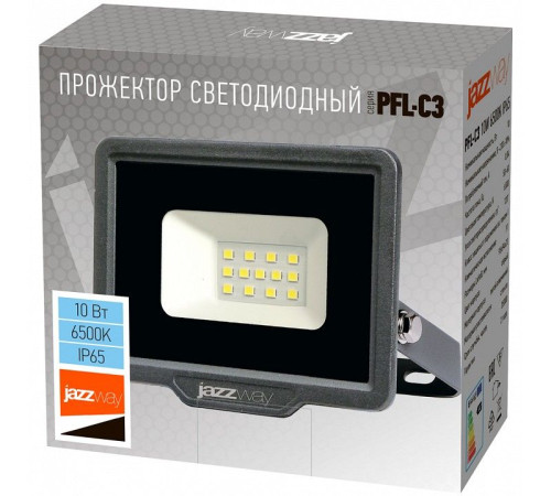 Настенно-потолочный прожектор Jazzway PFL- C3 10w 6500K IP65