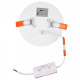 Встраиваемый светильник Jazzway PLED DL3 12w 6500K IP20 WH
