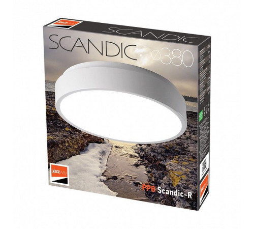 Накладной светильник Jazzway PPB Scandic-R 36w 4000K GR IP20 D380*50