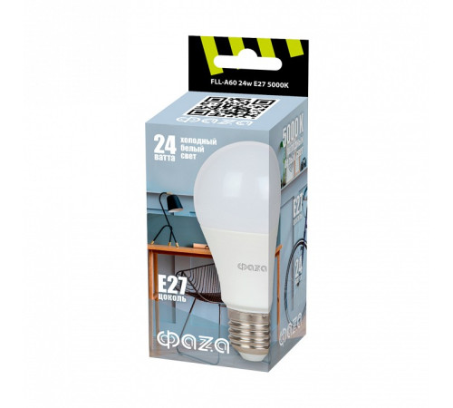 Лампа светодиодная Jazzway FLL- A60 24w E27 5000K
