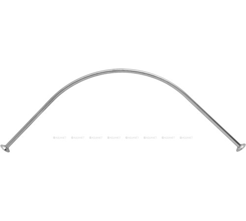 Карниз для поддона Aquanet полукруг 1000x1000 мм нержавеющая сталь 00235253