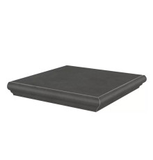 Ступень угловая KERAMA MARAZZI Хадду серый темный матовый 34x34x0.8 см KM4040G0041NGTA