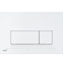 Кнопка смыва AlcaPlast белый M570